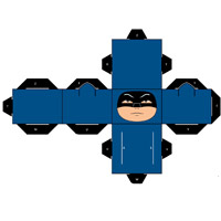 Batman Paper Model