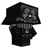 Darth Vader Paper Model