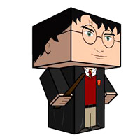 Harry Potter Paper Model