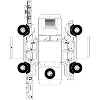Hummer H3 Paper Model