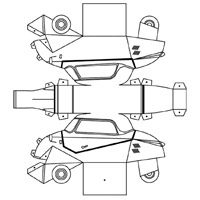 Messerschmitt KR200 Paper Model