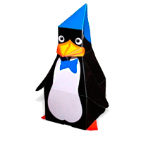 Penguin Paper Model