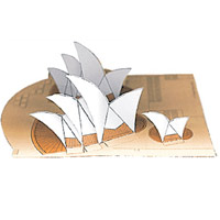 Sydney Opera House Paper Model